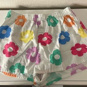 Colsie Flower PJ Shorts